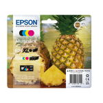 Epson C13T10H94010/604XL/604 Ink cartridge multi pack 1xBk HC + 1x C,M,Y 500pg + 3x130pg Pack=4 for Epson XP-2200  Chert Nigeria