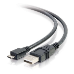 C2G 3ft (0.9m) USB 2.0 A to Micro-B Cable M/M - Black (0.9m)