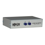 Tripp Lite B112-002-R 2-Port Manual VGA/SVGA Video Switch (3x HD15F)