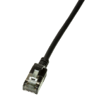 LogiLink CQ9053S networking cable Black 2 m Cat6a U/FTP (STP)