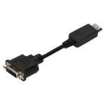 2-Power CAB0065A video cable adapter 0.15 m DisplayPort DVI-D Black
