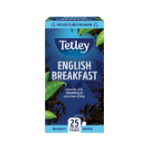 Tetley English Breakfast String & Tag Envelope Tea Bags Pack of 25