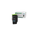 Lexmark 78C20C0 Toner-kit cyan return program, 1.4K pages for Lexmark CS 421/622/CX 522/CX 622