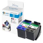 G&G 14961 inktcartridge 2 stuk(s) Compatibel Zwart, Cyaan, Magenta