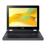 Acer Chromebook R856TN-C0Y7 Intel® N N100 12" Touchscreen HD+ 8 GB LPDDR5-SDRAM 64 GB Flash Wi-Fi 6E (802.11ax) ChromeOS Black