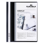 Durable Duraplus report cover Black