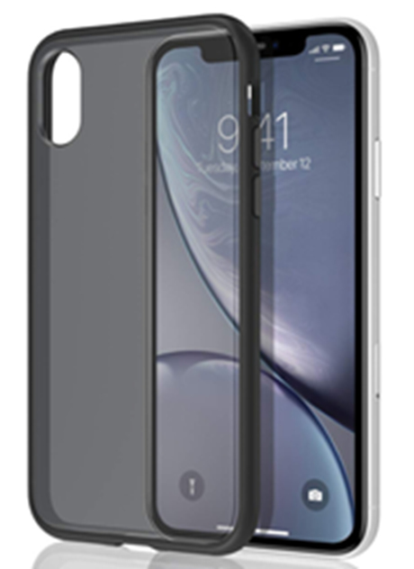 JLC Apple iPhone SE 2020/2022 & iPhone 6/7/8 Matte Clear Case- Black