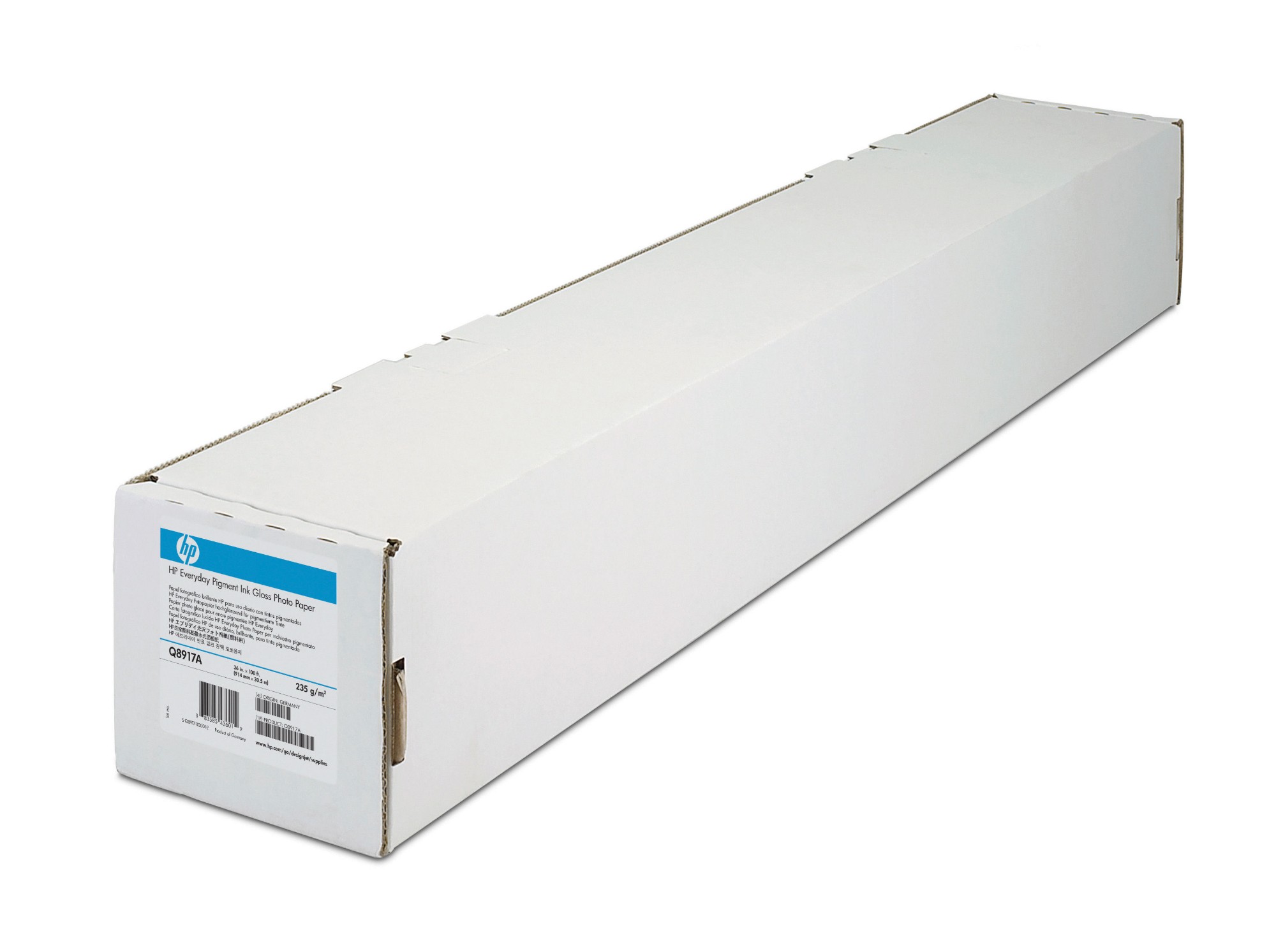 HP tungt bestruket papper - 610 mm x 30,5 m (24 tum x 100 fot)