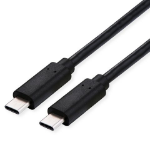 ROLINE 11.02.9082-10 USB cable USB4 Gen 3x2 1 m USB C Black