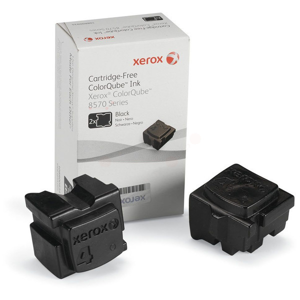 108R00934 - Pack of 2 BLACK XEROX ORIGINAL ink sticks for ColorQube 8570 & 8580 (4,300 pages) 108R00934 - Pack of 2 BLACK XEROX ORIGINAL ink sticks for ColorQube 8570 & 8580 (4,300 pages)