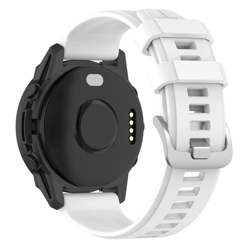 EU Product - Forerunner 955 / 255 / 745 Silicone Watch Band - White thumbnail