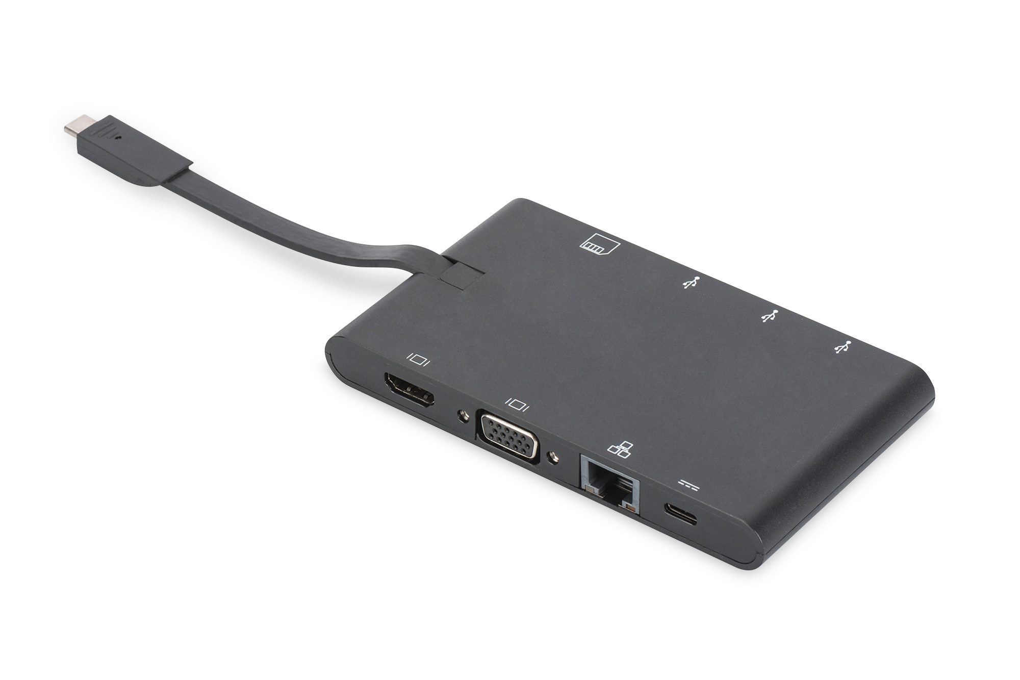 Photos - Other for Laptops Digitus Universal Travel Docking Station, USB Type-C™ DA-70865 