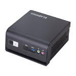 Gigabyte GB-BLPD-5005R PC/workstation barebone J5005 2.8 GHz Black