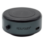 RealPower ChargeAir MAG Car Passieve houder Mobiele telefoon/Smartphone Zwart