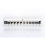 Digitus Desktop Modular Patch Panel, shielded, 12-port