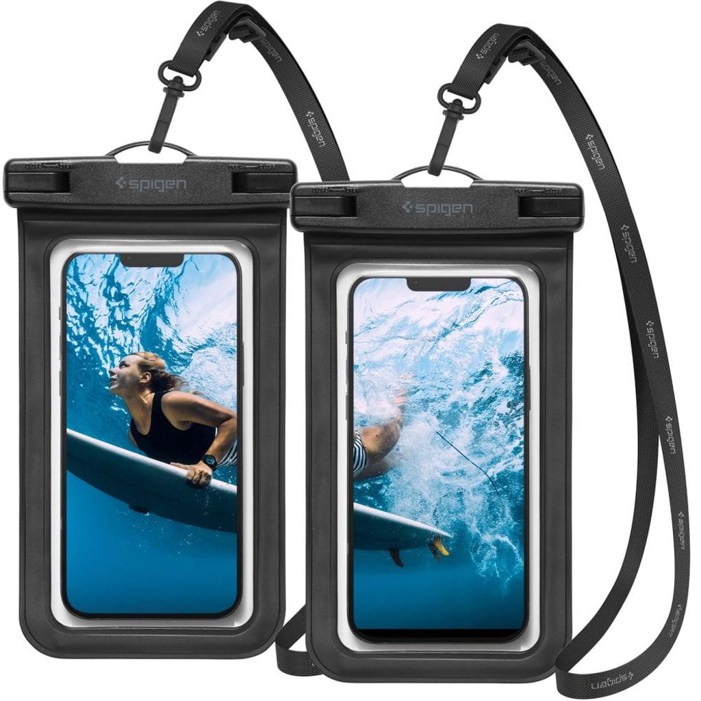 EU Product - A601 Universal Waterproof Case , 2-pack - Black thumbnail