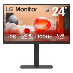 LG 24BA650-B LED display 60.5 cm (23.8") 1920 x 1080 pixels Full HD Black