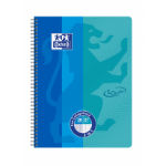 Elba 400101422 writing notebook A4+ 80 sheets Blue, Turquoise