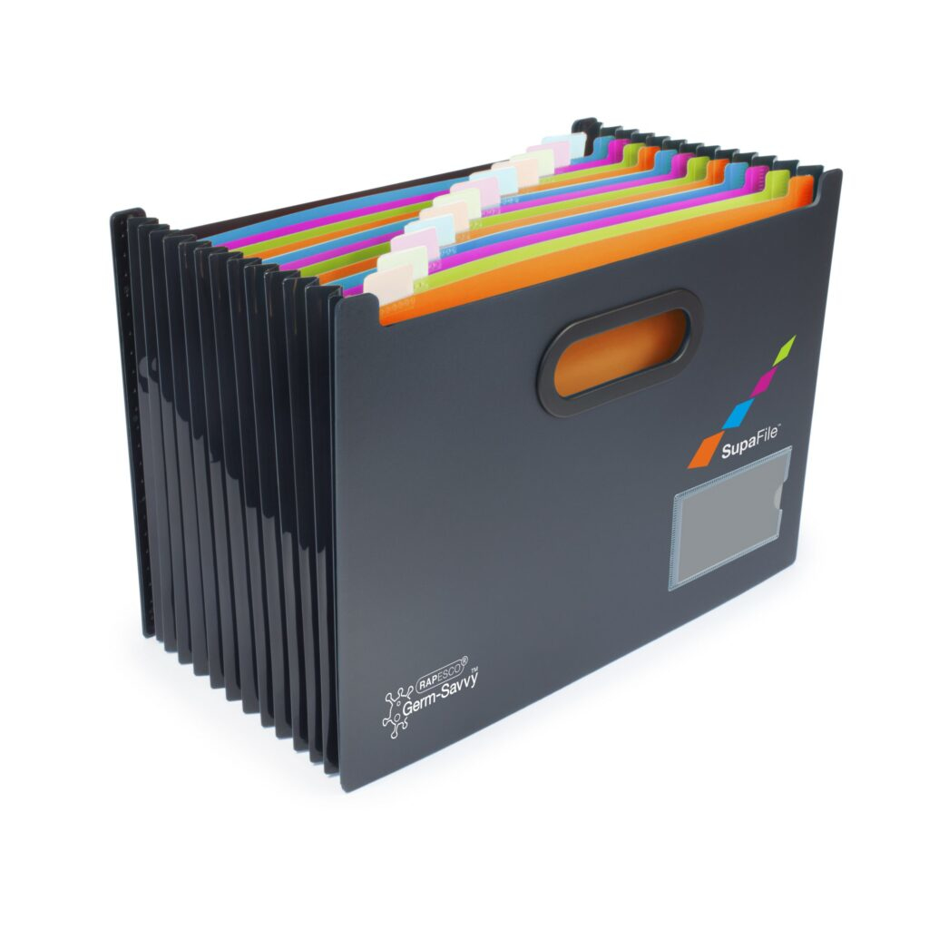 Image of Rapesco 1489 file storage box Black