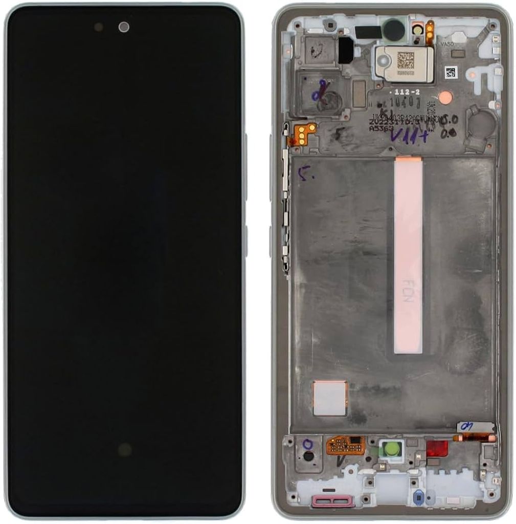 EU Product - Galaxy A53 5G LCD Display Original - White thumbnail
