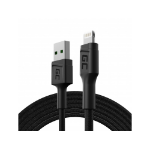 Green Cell KABGC18 lightning cable 2 m Black