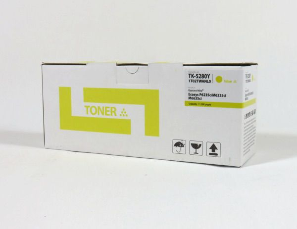 Data Direct Kyocera P6235 M6235 Toner Yellow Compatible TK5280Y