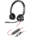 POLY Blackwire 3320 USB-C Stereo-Headset, für Microsoft Teams zertifiziert, + USB-C/A-Adapter