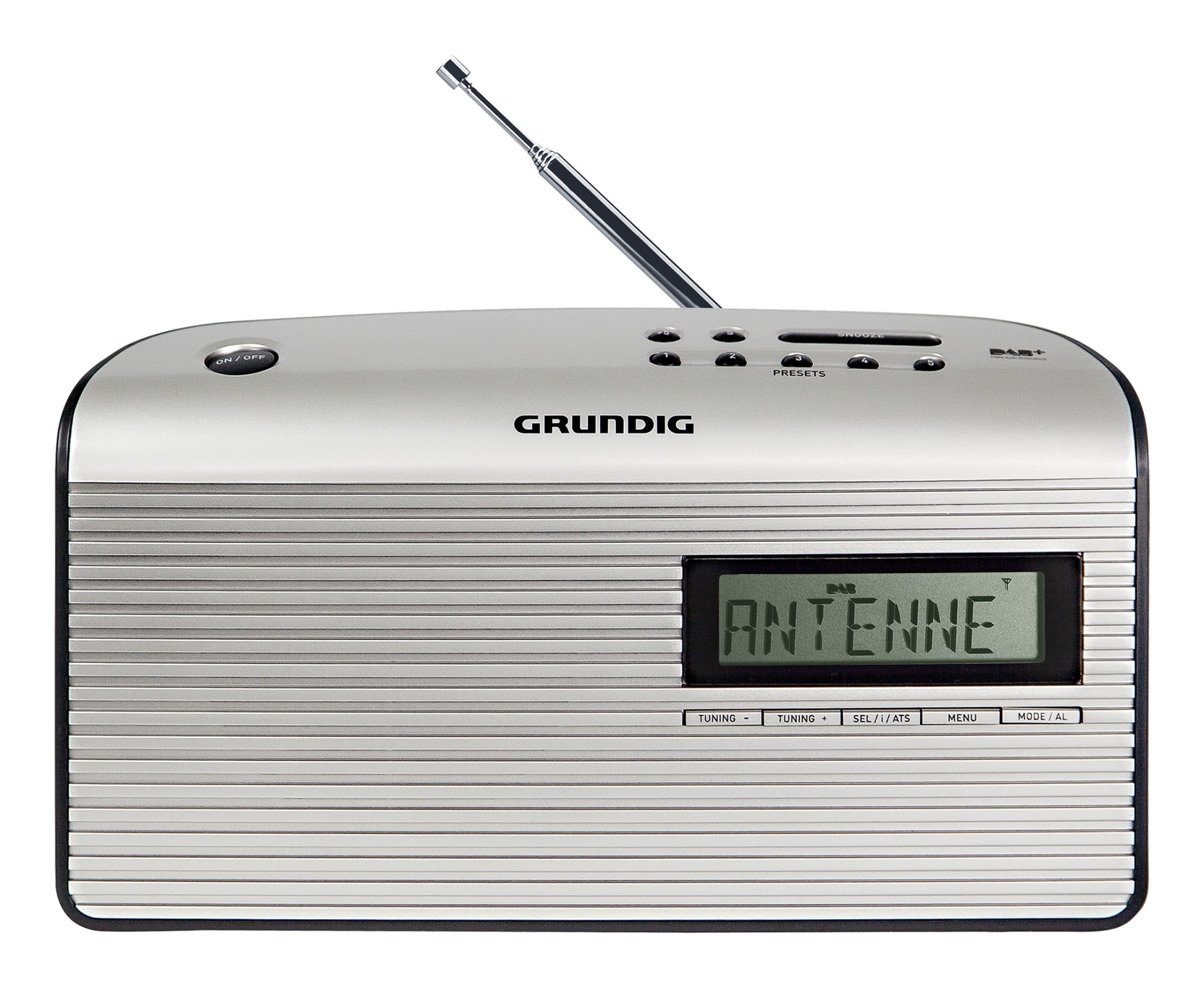 Grundig Music 7000X DAB+ BP Portable Digital Silver