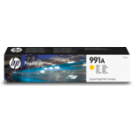 HP M0J82AE/991A Ink cartridge yellow, 8K pages ISO/IEC 19752 91ml for HP PageWide P 77740/77750/Pro MFP 772