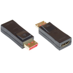 Alcasa HDMI-DP14G cable gender changer Displayport Black