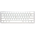 Ducky One 3 Aura White Mini Gaming Keyboard, RGB LED - MX-Blue (US)