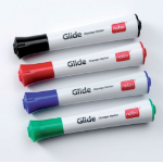 ValueX Whiteboard Marker Bullet Tip 1mm Line Assorted Colours (Pack 4) - 1902077