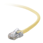 Belkin 18ft. RJ-45 m/m networking cable Yellow 215.7" (5.48 m) Cat5e U/UTP (UTP)