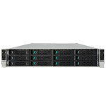 Intel H2312WPJR server barebone Intel® C602 LGA 2011 (Socket R) Rack (2U) Black, Metallic