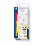 STAEDTLER Staed Ballpoint430 Fn Red Bx10