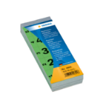 HERMA Number blocks self-adhesive green 28x56 mm 1-500