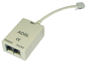 Image of Lindy ADSL-Splitter network splitter Grey