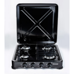 Ravanson K-04TB hob Black Countertop Gas 4 zone(s)