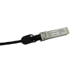 SilverNet SIL-10G-DATAC-0.5-C InfiniBand en Glasvezelkabel 0,5 m SFP+ DAC Zwart