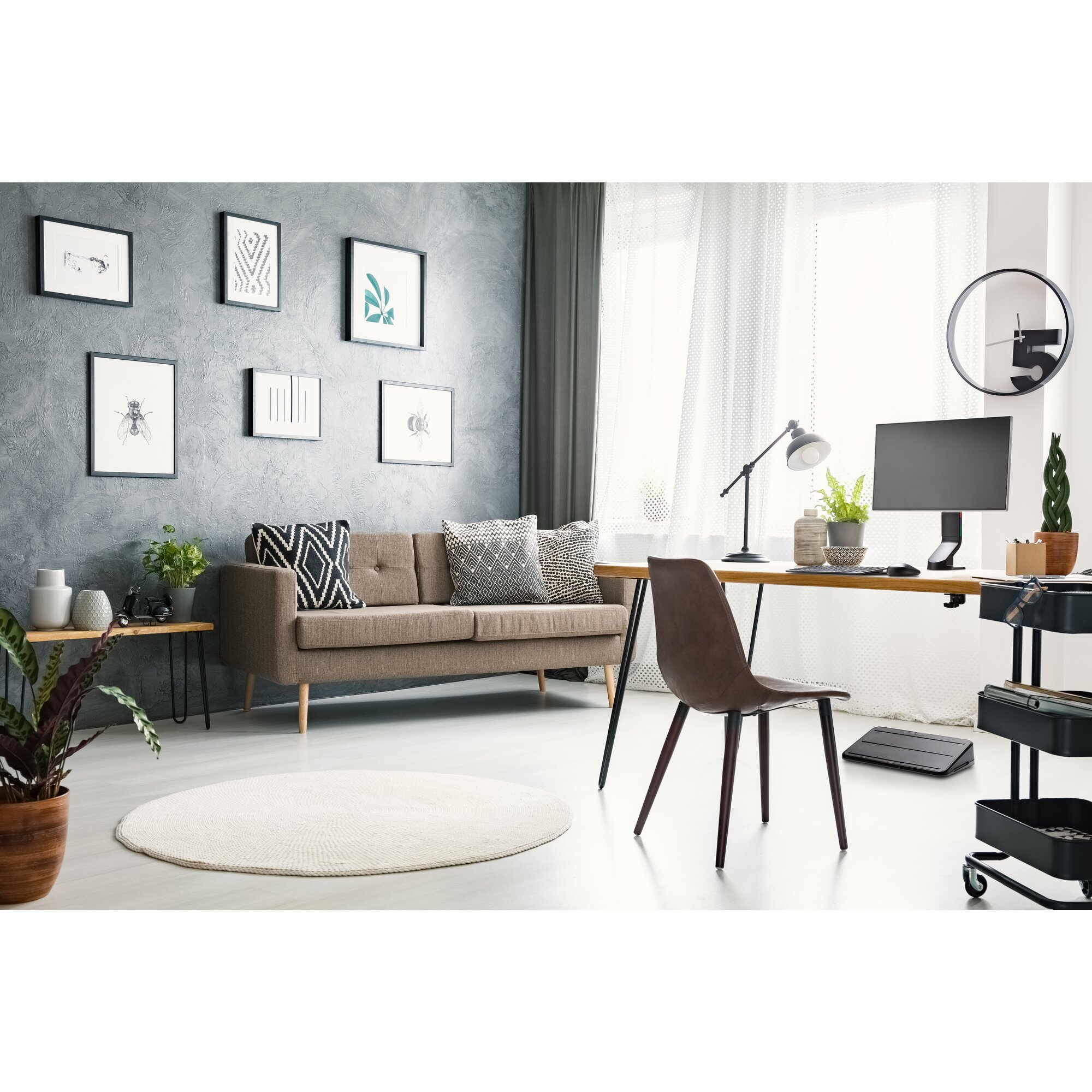 Kensington SmartFit Space-Saving Single Monitor Arm