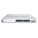 Fortinet Layer 2/3 FortiGate switch controller compatible PoE+ switch with 24 x GE RJ45 ports, 4 x 10 GE SFP+, with automatic Max 421W POE output limit