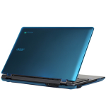 iPearl MCOVERAC730LAQU laptop case 11.6" Hardshell case Blue, Translucent