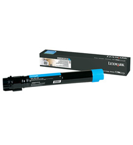 Image of Lexmark X950X2CG Toner cyan extra High-Capacity, 22K pages ISO/IEC...