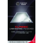 GBC LAMINATING POUCH 54 X 86 125MIC PACK 100