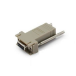 AddOn Networks DB9F2RJ12M cable gender changer DB-9 RJ-12 Grey