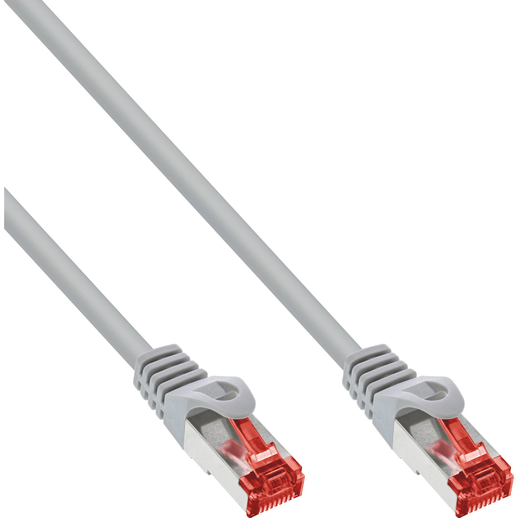 EU Product - - Patchkabel, S/FTP (PiMf), Cat.6, 250MHz, halogenfrei, Kupfer, grau, 5m thumbnail