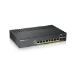 Zyxel GS1920-8HPv2 Managed L2/L3/L4 Gigabit Ethernet (10/100/1000) Power over Ethernet (PoE) Black