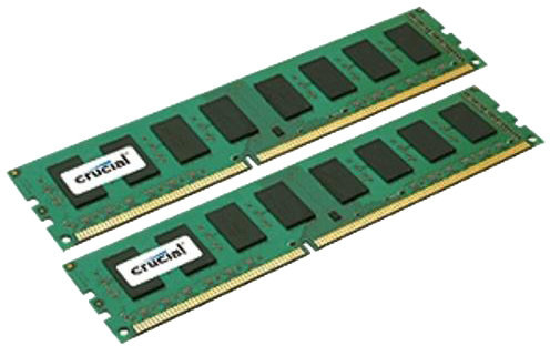 Crucial CT2K25664BD160B memoria 4 GB DDR3 1600 MHz