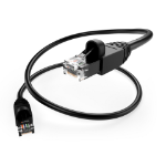 UNC PC6A-06F-BLK-S networking cable Black 71.7" (1.82 m) Cat6a