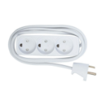 Microconnect GRU00315WDK power extension 1.5 m 3 AC outlet(s) Indoor White